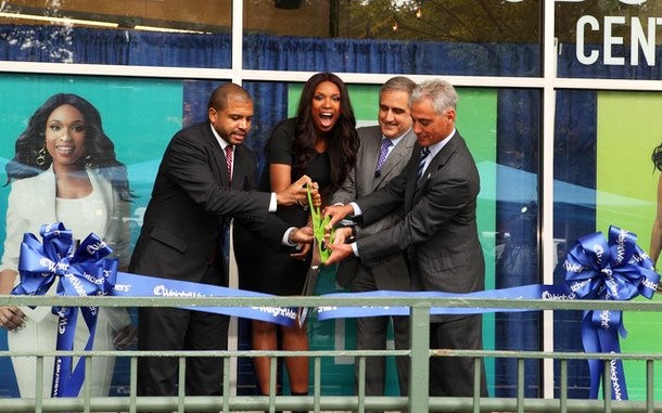 Jennifer Hudson On Hand at Weight Loss Center Opening in Chicago