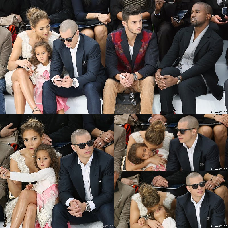 Pictures: Jennifer Lopez Takes Her Little Daughter to Paris Fashion Week