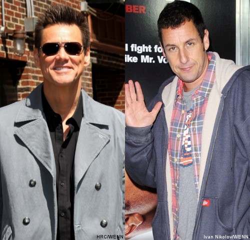 Jim Carrey and Adam Sandler Courted for 'Guardians of the Galaxy'