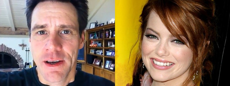 Video: Jim Carrey Confessing His Love for Emma Stone