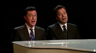 Jimmy Fallon and Stephen Colbert Sing About Their Relationship on 'Late Night'