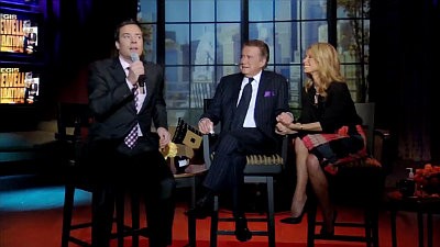 Video: Jimmy Fallon Sings Farewell Song to Regis Philbin on 'Live'