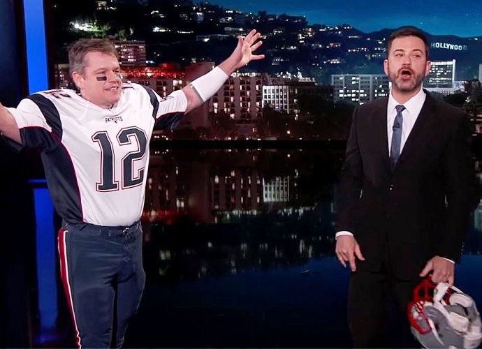 Jimmy Kimmel Boots Matt Damon Off Plane in United Airlines Parody Ad