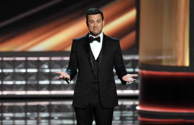 Jimmy Kimmel Has Bathroom Meltdown, Disses Mitt Romney in Emmy Monologue