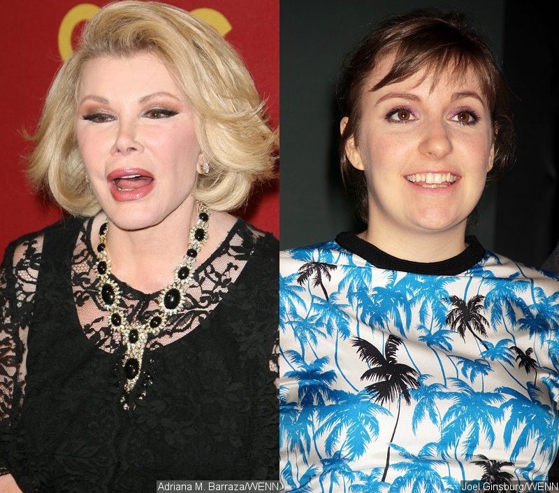 Joan Rivers Slams Lena Dunham in Her Book