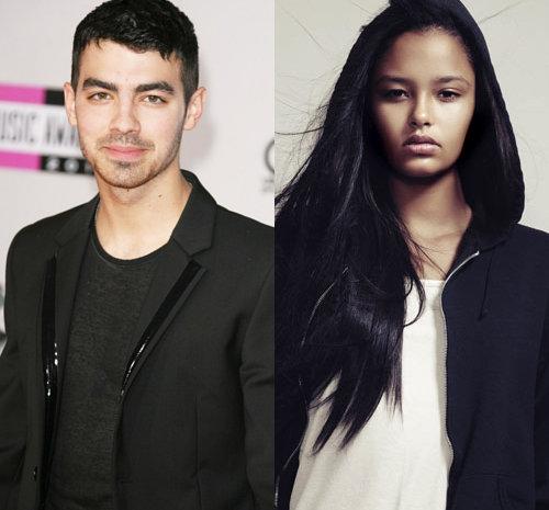Joe Jonas Spotted Getting Flirty With Taller Brazilian Model