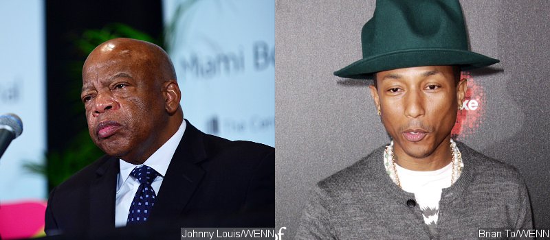 Rep. John Lewis Shows Off Some Moves to Pharrell Williams' 'Happy'