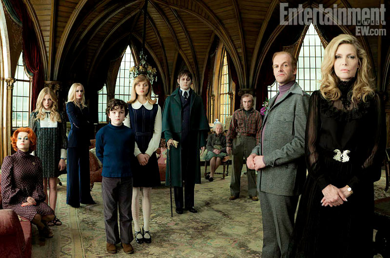 Johnny Depp in First Official Cast Photo of Tim Burton's 'Dark Shadows'