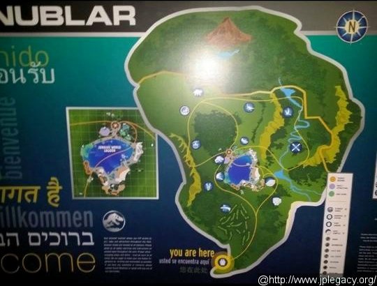 'Jurassic World' Map Leaks