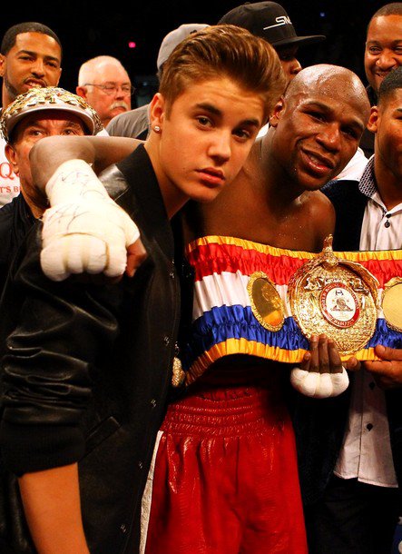 Justin Bieber Glad He Could Be Part of Floyd Mayweather, Jr.'s WBA Fight