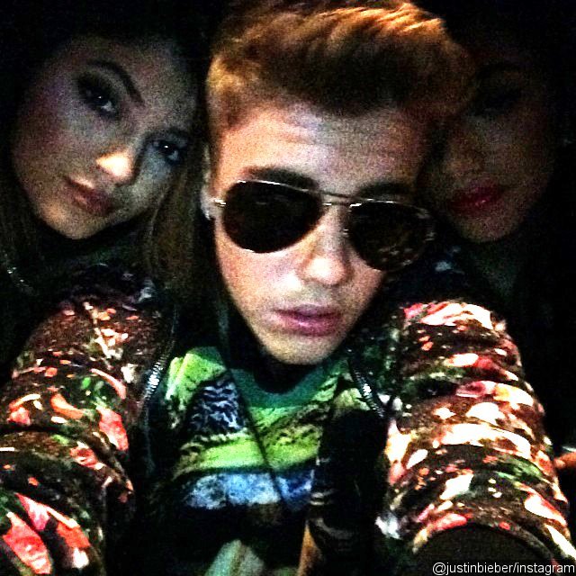Justin Bieber Posts a Photo of Him Hanging Out With Kylie Jenner in Las Vegas
