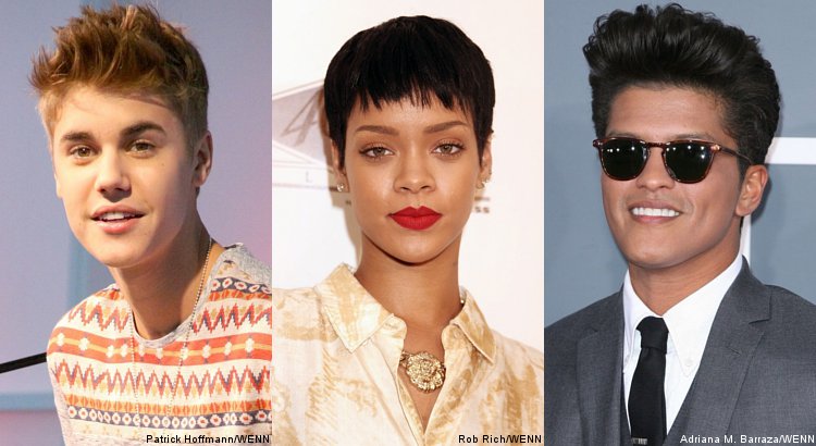 Justin Bieber, Rihanna and Bruno Mars to Perform at Victoria's Secret Fashion Show