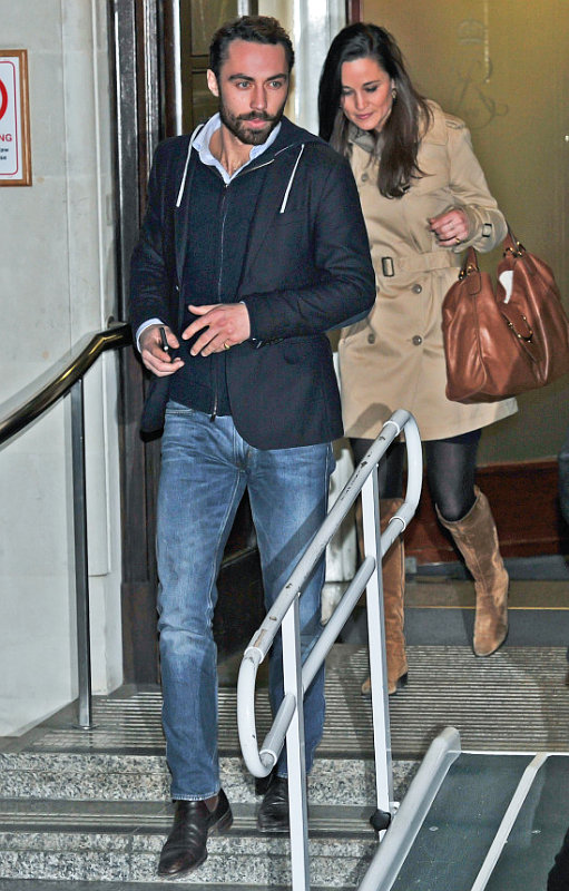 Kate Middleton Visited by Sister Pippa and Brother James in Hospital