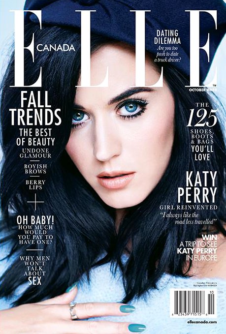 Katy Perry Talks Rihanna's Pot Smoking Habit in Elle Canada