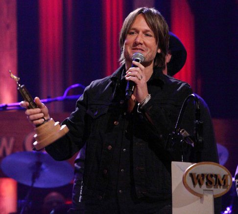 Video: Keith Urban Gets Teary During Grand Ole Opry Induction
