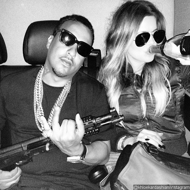 Khloe Kardashian Angered Fans for Posting Machine Gun Pic