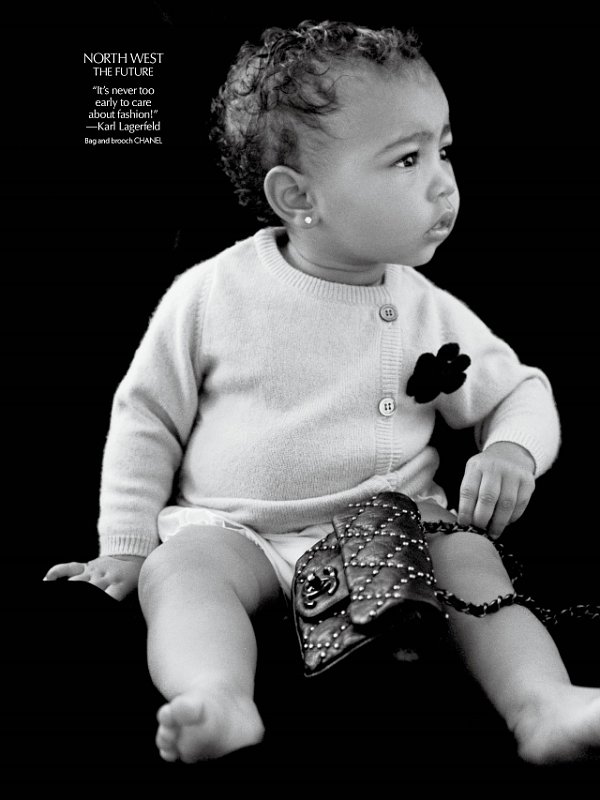 Kim Kardashian's Daughter North West Makes Modeling Debut
