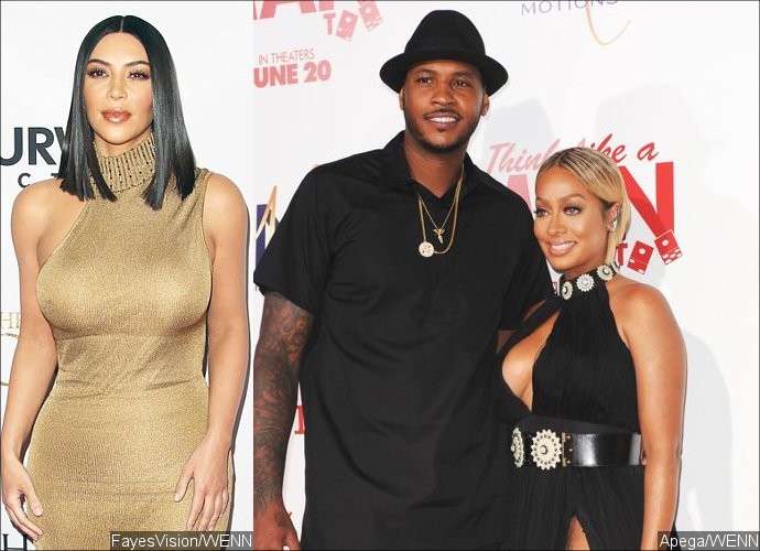 Kim Kardashian Was the One Who Urged La La Anthony to Dump Carmelo