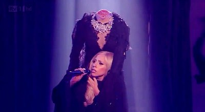 Video: Lady GaGa Performs as Headless Corpse in 'The X Factor'