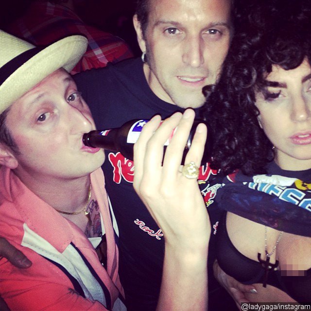 Lady GaGa Strips Down to Bra, Reveals New Tattoo in Instagram Pictures