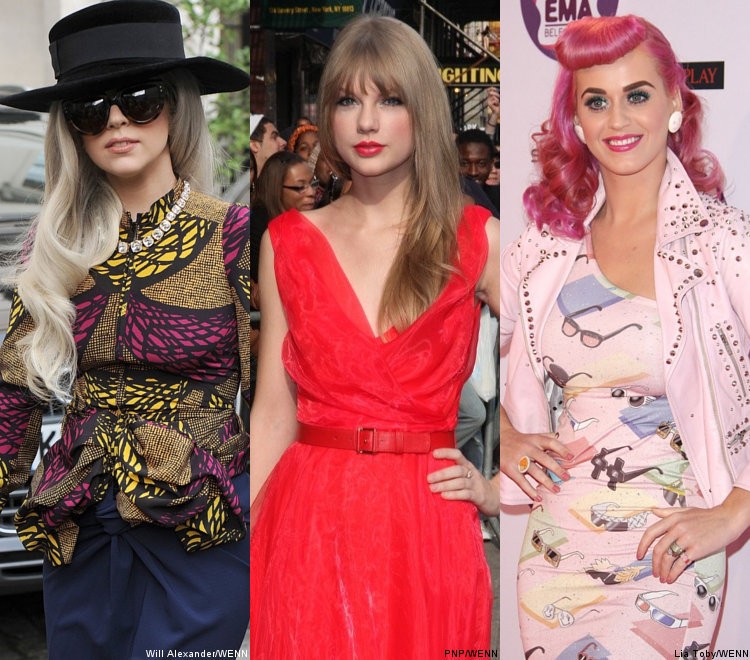 Lady GaGa, Taylor Swift and Katy Perry Are 2011 Top-Earning Women in Music