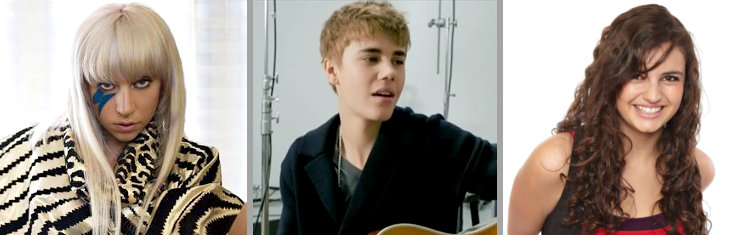 Lady GaGa, Justin Bieber and Rebecca Black Are MTV's O Music Awards Nominees