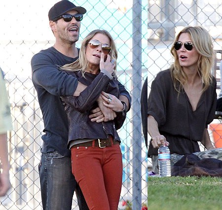 LeAnn Rimes and Eddie Cibrian Flaunt Affection in the Presence of Brandi Glanville