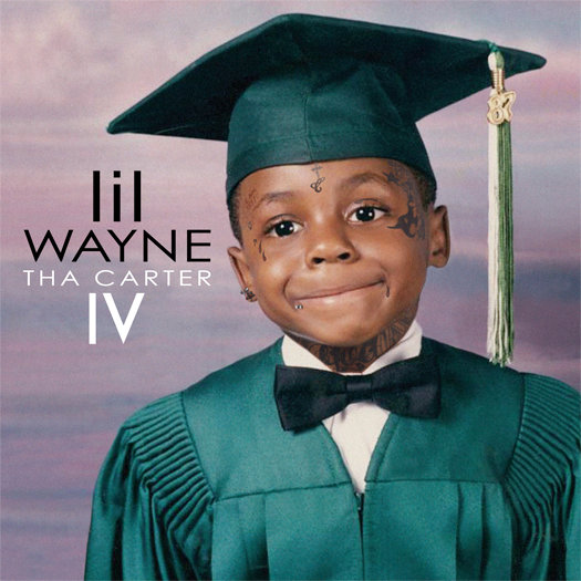 Lil Wayne Wears Graduation Gown in 'Tha Carter IV' Cover Art