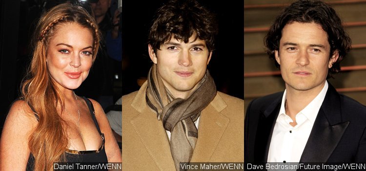 Lindsay Lohan Alleged Past Lovers Include Ashton Kutcher, Orlando Bloom