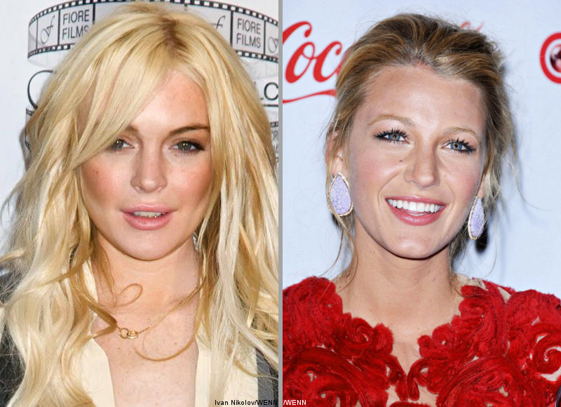 Lindsay Lohan Challenges Blake Lively for Film Roles