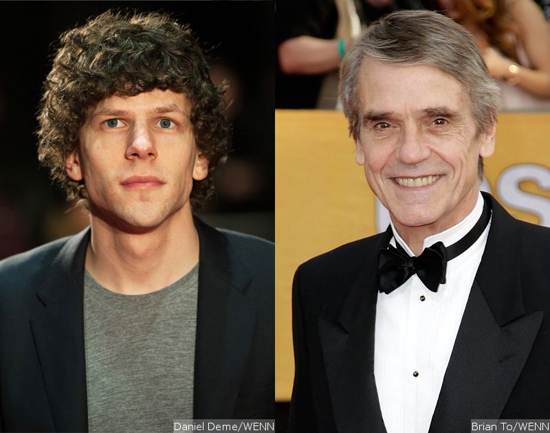'Man of Steel 2': Jesse Eisenberg as Lex Luthor, Jeremy Irons as Batman's Butler