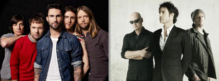 Maroon 5, Train and More Auction Concert Tickets for Charity