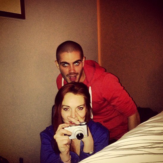 Max George Denies Lindsay Lohan Romance Rumor After Cozy Instagram Picture