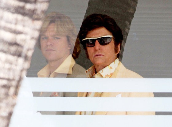 First Look at Michael Douglas and Matt Damon in Liberace Biopic