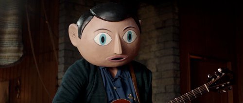 Michael Fassbender Wears Giant Fake Head in 'Frank' Trailer