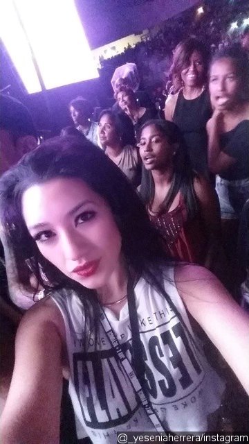 Michelle Obama Snapped With Daughters Malia and Sasha at Beyonce and Jay-Z Concert
