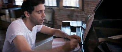 Mika Stuck on Writing in 'Celebrate' Music Video