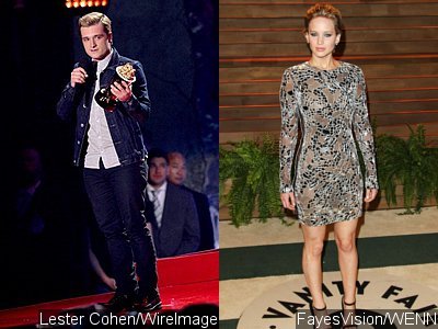 MTV Movie Awards 2014: Josh Hutcherson and Jennifer Lawrence Win Best Male and Female Stars