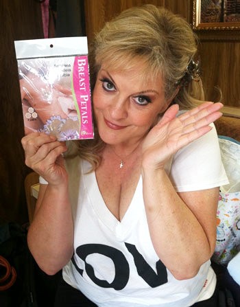 Nancy Grace Gives Evidence She Didn't Have Nip Slip on 'DWTS'