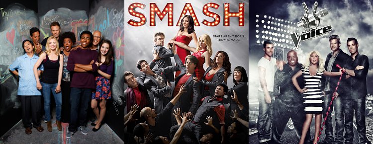 NBC Sets Midseason Premiere Dates of 'Community', 'Smash', 'The Voice' and More