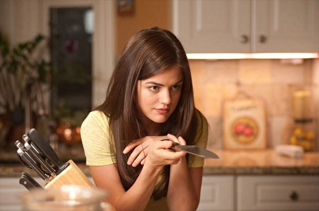 New 'Scream 4' Images Feature Lucy Hale and Bloody Victim