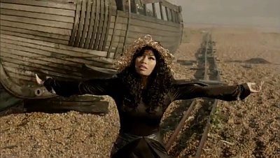 Nicki Minaj Goes for Solemn, Black-and-White Looks for 'Freedom' Clip