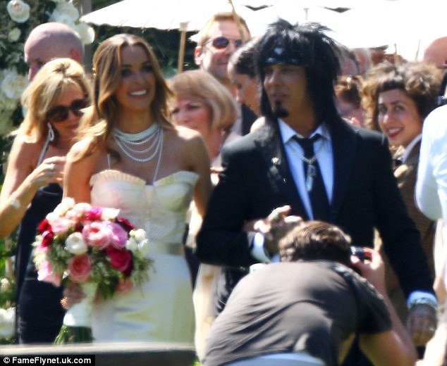 Nikki Sixx Married Model Courtney Bingham in LA