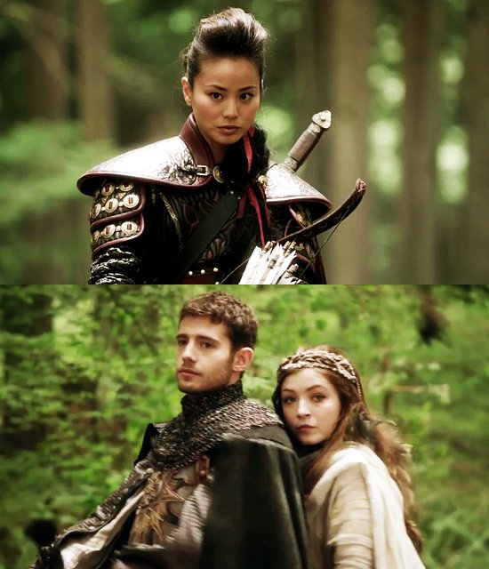 New Clip of 'Once Upon a Time': Mulan and Aurora Look for Prince Phillip