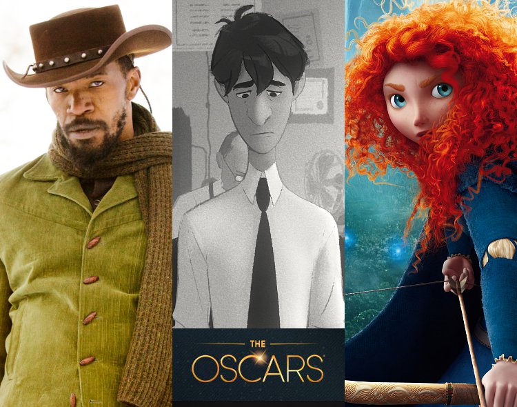 Oscars 2013: 'Django Unchained', 'Paperman' and 'Brave' Are Early Winners