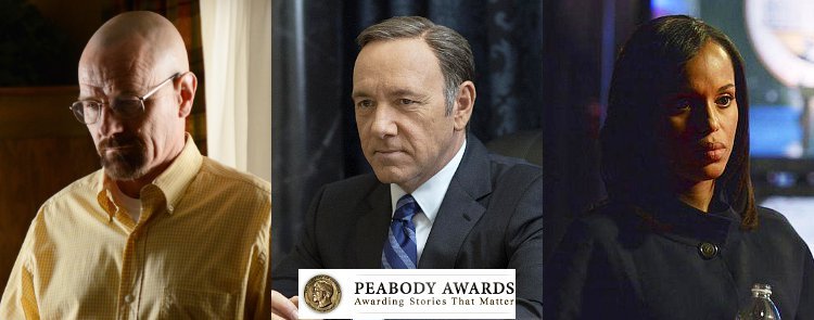 Peabody Awards 2014 Honors 'Breaking Bad', 'House of Cards' and 'Scandal'
