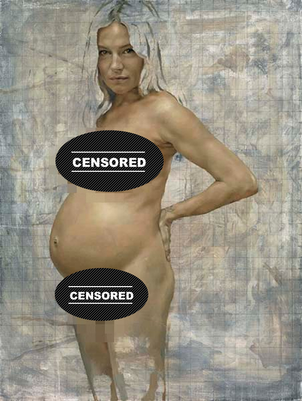 Picture of Pregnant Sienna Miller Posing Fully Nude Comes Out
