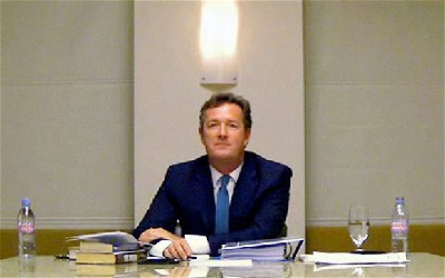 Piers Morgan Defends Himself in Phone-Hacking Inquiry, Refuses to Disclose Details