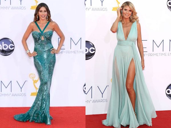 Primetime Emmys 2012: Sofia Vergara and Heidi Klum Stun on Red Carpet