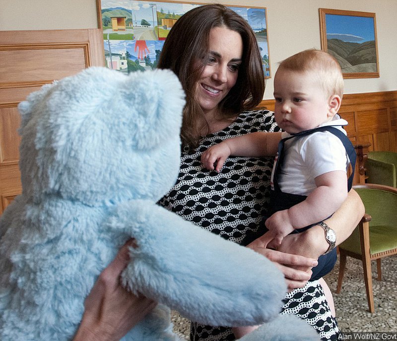 Prince George Enjoys Play Date in New Zealand